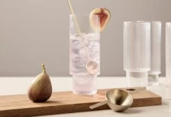Ferm LIVING Ripple Tall Glasses, 2017