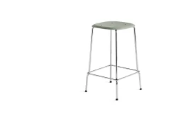 Hay Soft Edge 80 Bar Stool, 2017 30 Hay Soft Edge 80 Bar Stool, 2017 -Comfortable Home 10hay twentytwentyone low chrome dusty green SE30
