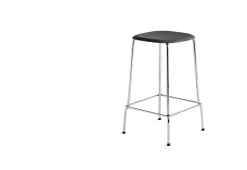 Hay Soft Edge 80 Bar Stool, 2017 33 Hay Soft Edge 80 Bar Stool, 2017 -Comfortable Home 13hay twentytwentyone low chrome soft black SE30
