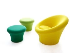 Mushroom Pouf, 1960 -Comfortable Home Artifort Pierre Paulin Mushroom pouf 3