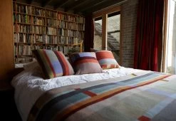 Cecil Wool Cushion -Comfortable Home Cushion Lambswool Block Cecil 300 9169