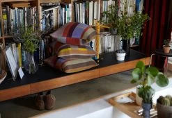 Cecil Wool Cushion -Comfortable Home Cushion Lambswool Block Cecil 300 9228