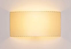 Comodin Wall Light, 1994 -Comfortable Home Equipo santa and cole comodin wall light rectulanger stitched partchement 2