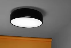 Flos Smithfield C, 2009 -Comfortable Home Flos Jasper Morrison Smithfield C Gloss Blackcopy