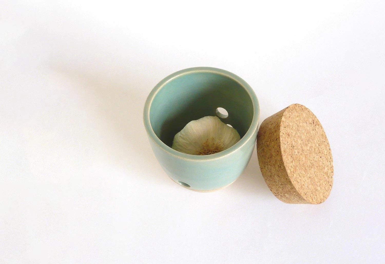 Stoneware Garlic Pot, 2017 3 Stoneware Garlic Pot, 2017 - Image 3