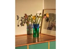 Hay Moroccan Vase, 2018 -Comfortable Home HAY Moroccan Vase Blue Green 3