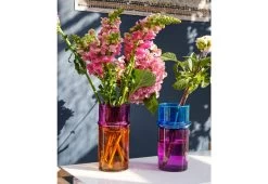 Hay Moroccan Vase, 2018 -Comfortable Home HAY Moroccan Vase Pink Blue 2.jpsd