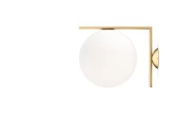 Flos IC C/W2, 2014 -Comfortable Home IC light CW2 Brass Piero Fasanotto