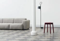 Hay Soft Edge 72 Low Stool, 2017 -Comfortable Home Mags Soft Low 3 seater combination 1 Ruskin 33 Fifty Fifty Floor black Soft Edge 72 Stool fall red