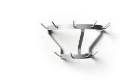 Marcel Coat Rack -Comfortable Home Massproductions Marcel coatrack wall mounted grey