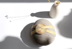 N/A Woven Stone -Comfortable Home Mindful Objects Felicity Hall Handwoven Stone 1