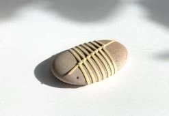 N/A Woven Stone -Comfortable Home Mindful Objects Felicity Hall Handwoven Stone 2