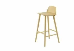 Muuto Nerd Bar Stool -Comfortable Home Muuto david geckeler nerd barstool sand yellow