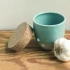 Stoneware Garlic Pot, 2017