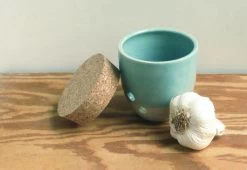 Stoneware Garlic Pot, 2017