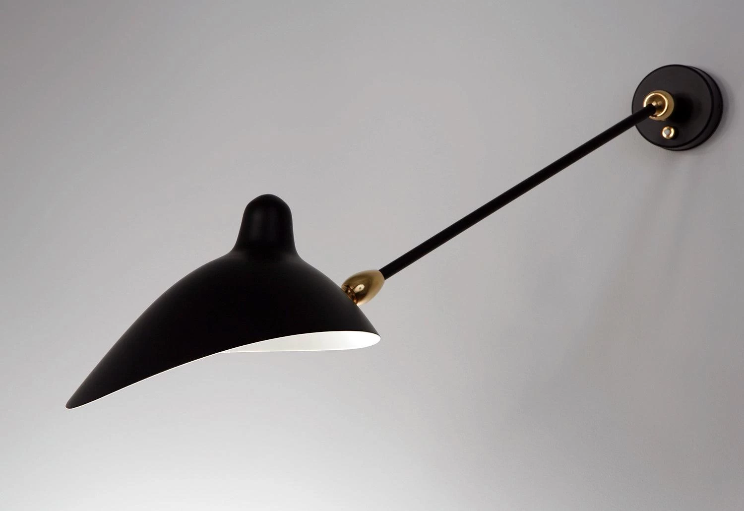 Applique 1 Arm Two Swivels Wall/ceiling Light, 1958 1 Applique 1 Arm Two Swivels Wall/ceiling Light, 1958