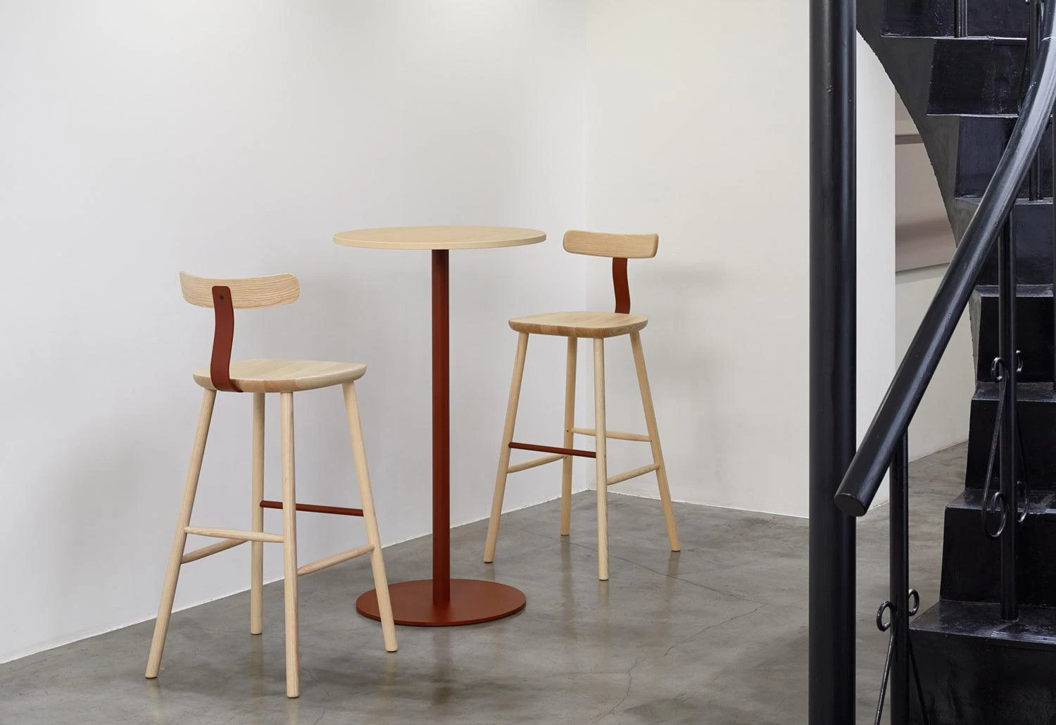 T Bar Stool, 2016 2 T Bar Stool, 2016 - Image 2