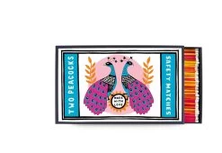 Two Peacocks Giant Matchboxes