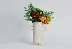 Tall Tripod Vase With Arms