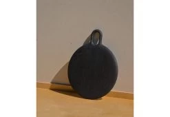 Round Chopping Board, Oxidised Oak -Comfortable Home birk studio rk1 round chopping board 4