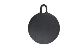Round Chopping Board, Oxidised Oak -Comfortable Home birk studio round oxidised oak 1