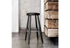 CH56/58 Bar Stool, 1985 -Comfortable Home carl hansen hans wegner ch56 58 stool 8
