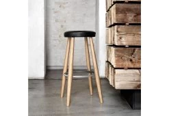 CH56/58 Bar Stool, 1985 -Comfortable Home carl hansen hans wegner ch56 58 stool 9
