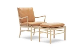 OW149 Colonial Footstool, 1949 -Comfortable Home carl hansen ole wanscher 149f colonial footstool 4