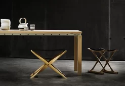 Egyptian Stool, 1957 -Comfortable Home carl hansen twentytwentyone egyptian stool lifestyle