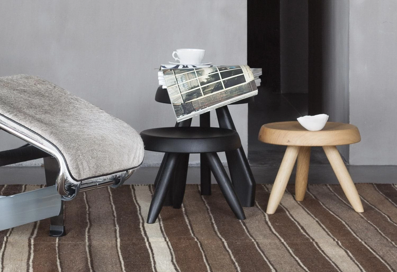 524 Tabouret Berger, 1953 2 524 Tabouret Berger, 1953 - Image 2