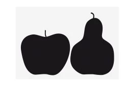 Tre, La Mela E La Pera Screen Print, 1963