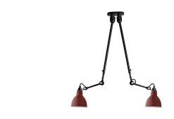 302 Double Ceiling Light -Comfortable Home dcw N302 DOUBLE BL RED
