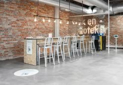 Navy Counter Stool, 1944 -Comfortable Home emeco counter twentytwentyone lifestyle