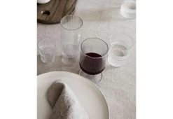 Ferm LIVING Ripple Wine Glass, 2019 -Comfortable Home ferm living ripple wine glasses 2