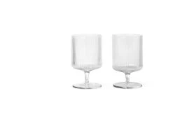 Ferm LIVING Ripple Wine Glass, 2019