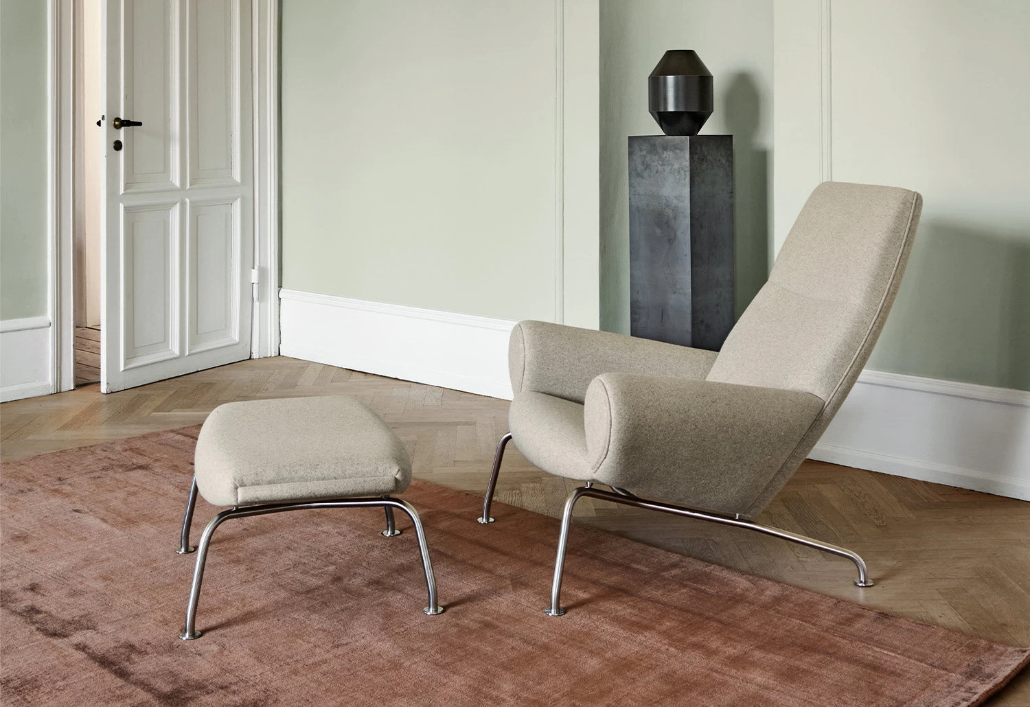 Ox Ottoman, 1960 5 Ox Ottoman, 1960 - Image 5