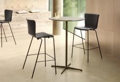 Fritz Hansen Vico Duo Bar Stool, 1997/2020 -Comfortable Home fritz hansen vico magistretti vico duo barstoll 7
