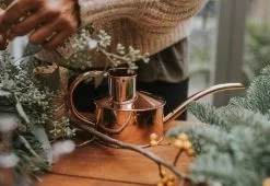 Fazeley Flow Copper Watering Can -Comfortable Home haws fazeley flow watering can copper 1