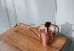 Rowley Ripple Copper Watering Can 10 Rowley Ripple Copper Watering Can -Comfortable Home haws roqley ripple watering can copper 8
