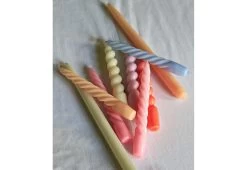 Hay Long Candle Mix Set -Comfortable Home hay twist candle set 4 f6e98ef1 a390 4b26 8d53 8de05b0009a7
