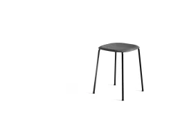 Hay Soft Edge 70 Stool, 2017 -Comfortable Home hay twentytwentyone SE70 soft black