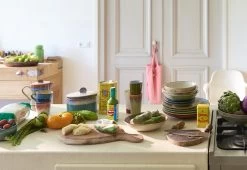 70s Americano Mug, Set Of 4, Pegasus -Comfortable Home hkliving 70s ceramic americano mugs set of 4 pegasus 3