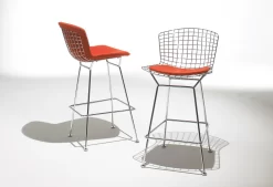 Bertoia Bar Stool, 1952 -Comfortable Home knoll bertoia bar stool with seat 02