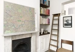 Large London Map -Comfortable Home london map 4