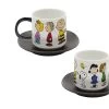 Peanuts Gang Espresso Set