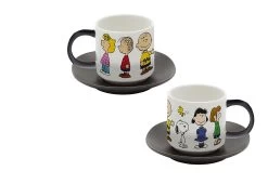Peanuts Gang Espresso Set
