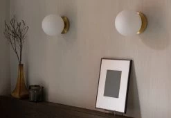 Menu TR Bulb Wall/Ceiling Light, 2017 -Comfortable Home menu tim rundle ceiling wall lamp brushed brass matte 2