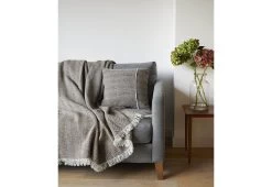 Mourne Textured Herringbone Blanket, 2021 -Comfortable Home mourne textile textured herringborne 3