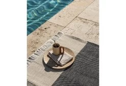 Tres Outdoor Rug, 2021 -Comfortable Home nanimarquina black lifestyle 1