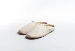 Sasawashi Slippers -Comfortable Home sasawashi moccasin slipper beige 6